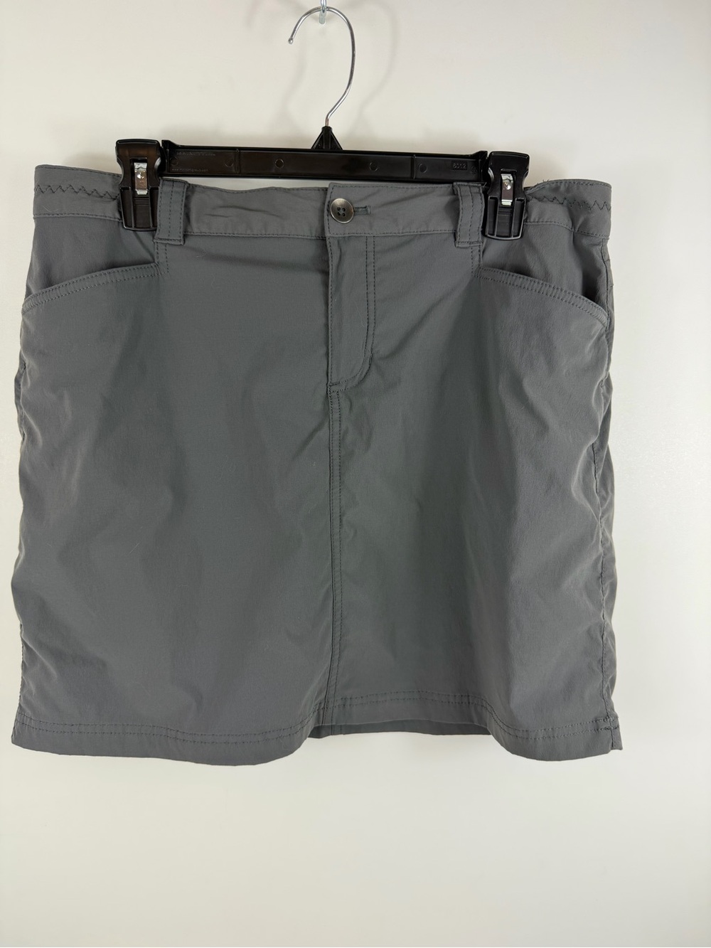 Eddie Bauer Gray Performance Travex Skirt Skort 10